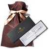 Bailey Light Retractable Ballpoint Pen (White) - Luxury Gift Box with Cross Special Gift Bag