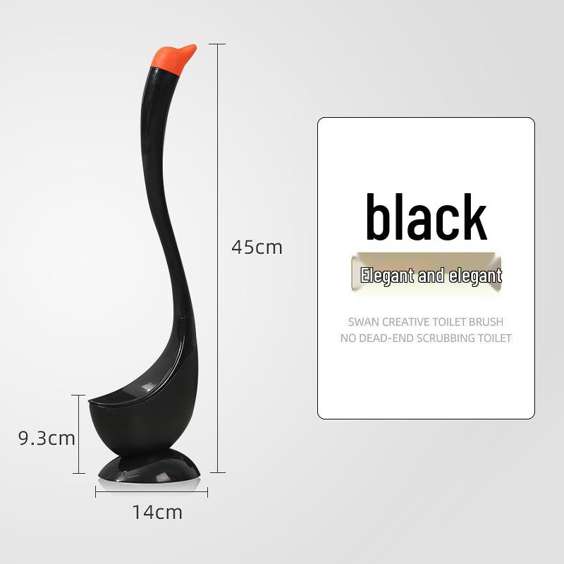 

Набор силиконовых туалетных щеток с длинной ручкой и дизайном лебедя для трансграничной торговли