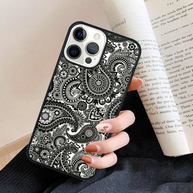 Bandana Paisley Pattern Art Phone Case Cover For iPhone 17 Air 16 15 14 plus 11 12 13 pro max coque Shell Fundas