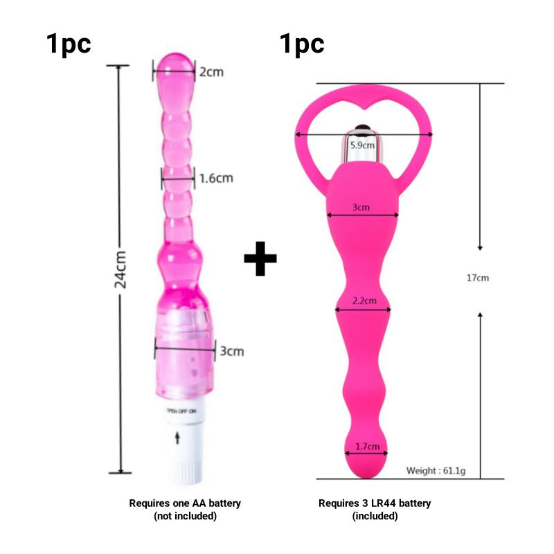 Anus Backyard Beads Anal Balls Long Anal Plug With Vibrating Prostata Massage Butt Plug Sex Toys for Women Men Adults Products