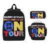Harrys Styles Kiss All The Time Kids Backpack Lunch Box Pencil Boxes for Boys Girls Backpacks Lightweight School Bag Bookbag Set