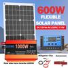 Solar System Kit 1000W 12V to AC 220V/110V Inverter+600W Solar Panel+100A Controller Suitable for Charging RVs Cars Laptops 4