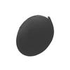 X AUTOHAUX Tow Eye Cover Cap Tow Hook Front Right Bumper Black Fits Toyota Fits Yaris 2007-2008