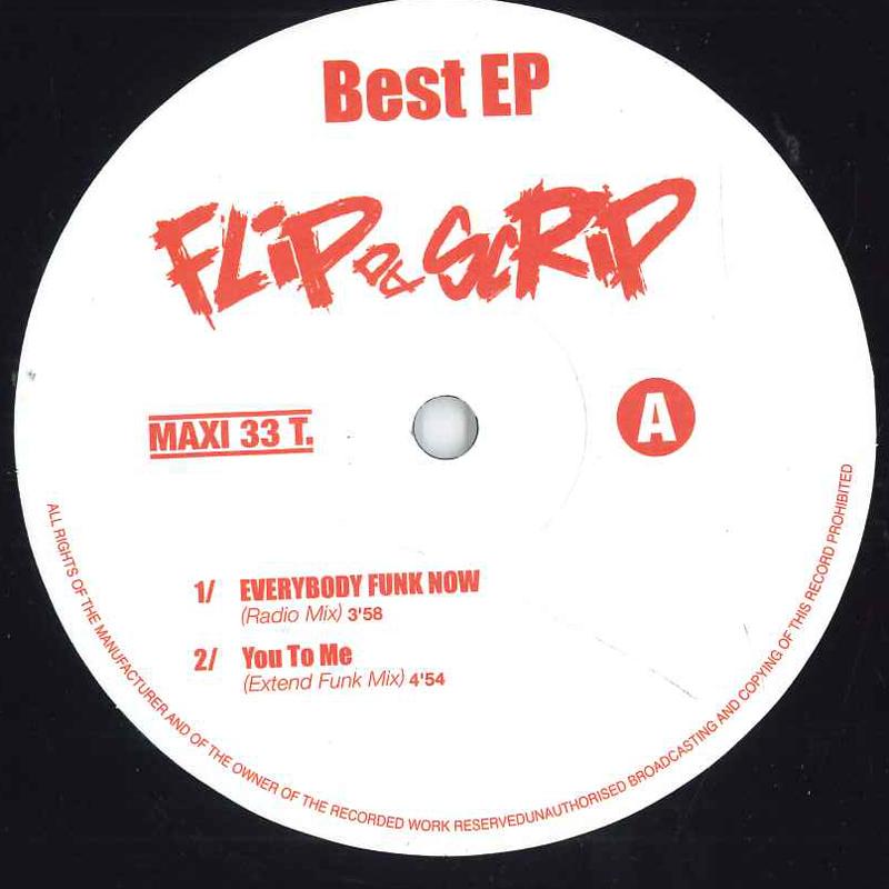 

12inch Record FLIP DA SCRIP Best Ep NONE NOT ON LABEL France SoulFunk Used