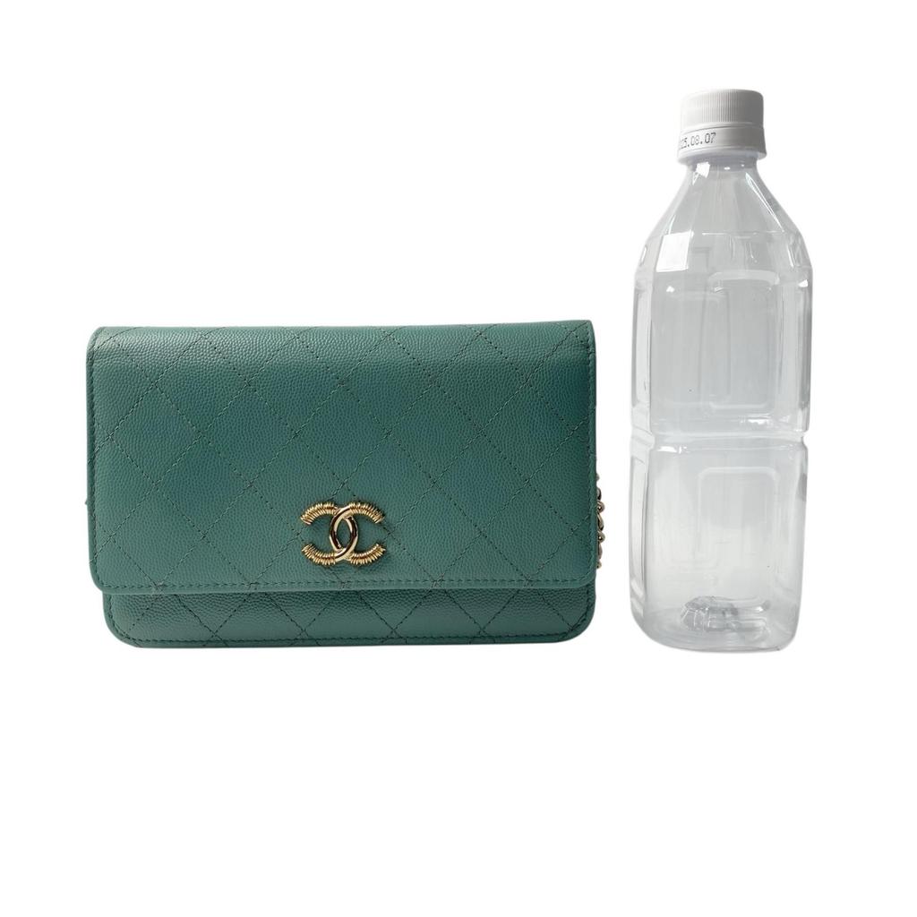 Used CHANELShoulder Bag Green system Women