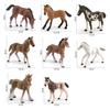 Wild Shire Horse Lipizzaner Pvc Model For Kids Educational Display