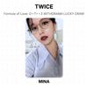 Twice Formula d'amore: O+T=<3 ESTRAZIONE FORTUNATA UFFICIALE Fotocarta