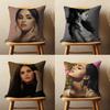 Singer S-Selena G-Gomezs Throw Pillow Case For 45*45cm,55*55cm,30*30cm For Home Bedroom Decoration And Protector