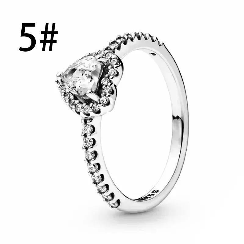 925 Silver Pink Bow Jewelry Set Ring Earrings Bracelet Necklace for Women Birthday Gift