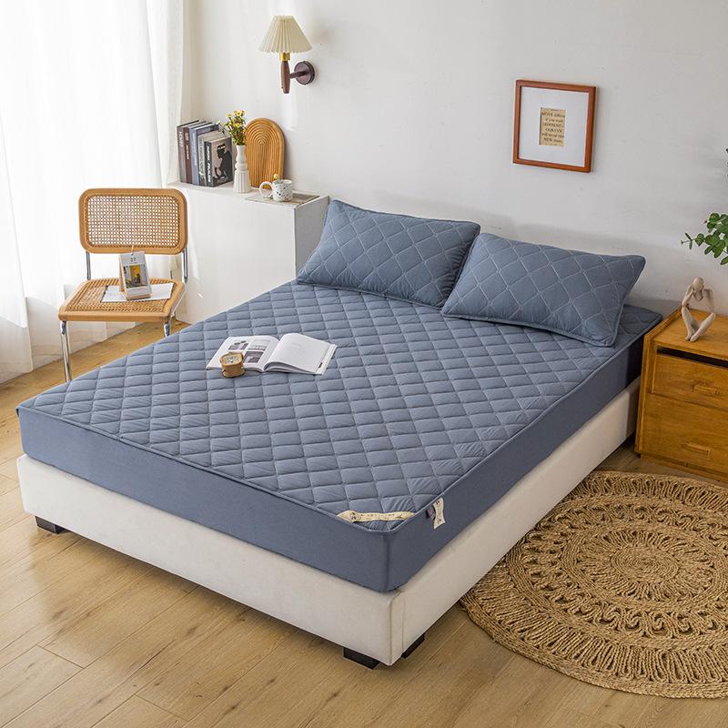 Neue Baumwolljacke Baumwolle Sojabohne Verdickte Blattmatratze Einzel Doppel Schutzbezug