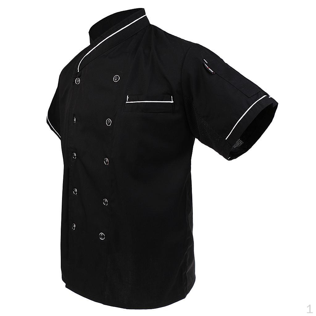 Chef Apparel Mens Womens Short Sleeve Executive Coat Jackets