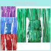 Eye-catching 1x2.5m Shimmering Laser Curtain For Birthday Party Dcor In Various Colors