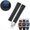 Hochwertiges Weiches Gummi-Uhrenarmband Aquanaut Passend Für Patek Philippe Silikon 5164A 5167A 5168A Faltschließe Uhrenarmband 21mm