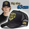 Large Size 63cm Breathable  Baseball Caps for Men Summer Mesh Caps High Top Outdoor Sun Hats Man Sports  Trucker Snapback Cap