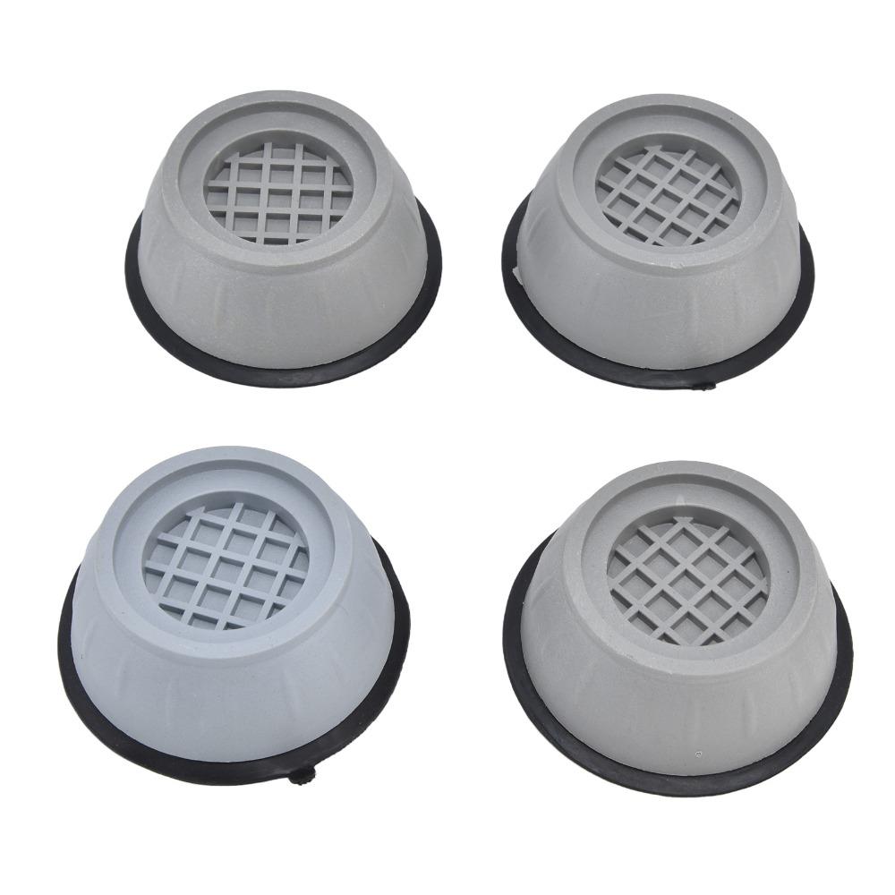 4pcs 8cm/9cm Furniture Pads Anti Skid Washer Foot Cushion Accessories Anti Vibration Pads  Dryer