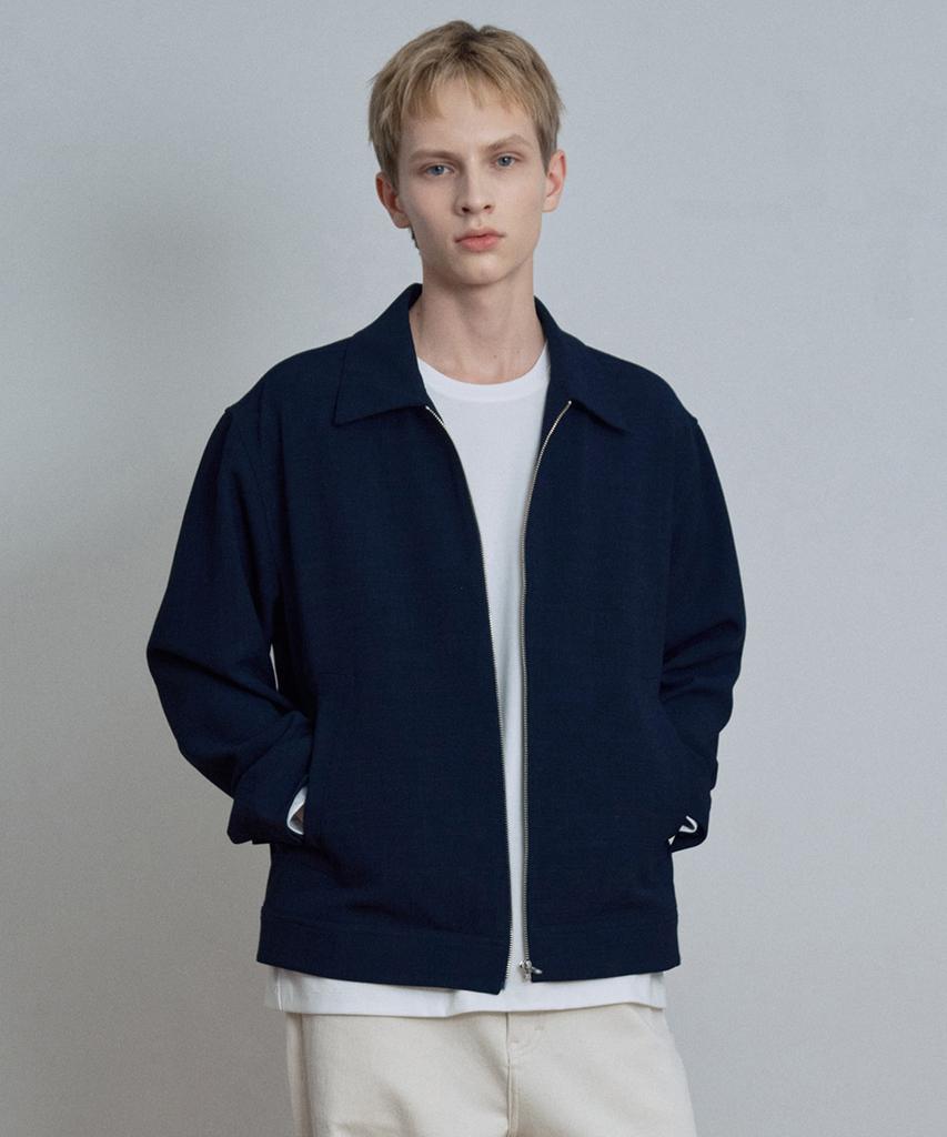 Mindbridge Texture Modified Regular Fit Blouson