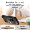 For Samsung Galaxy A25 5G (Global) (161.0 x 76.5 x 8.3mm) Case Military Grade Ring Kickstand PC+TPU Phone Cover