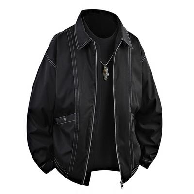 Jacket Men's Workwear Autumn and Winter Loose Jacket Windproof Assault Windbreaker Thin Style American Sports Jacket