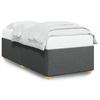 VidaXL Bed Frames Without Mattress Dark Grey 80x200 Cm Fabric 3284688