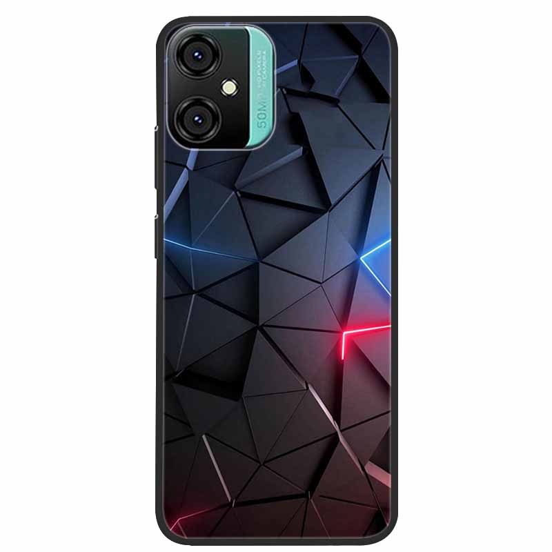 

Для Blackview Oscal C70 Чохол Тварини ТПУ М який Силіконовий Чохли для Телефона Задня Кришка Для BlackviewC70 C 70 Вовк Захисний Крутий Чохол Blackview C70