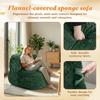 Übergroßer Sitzsack für Erwachsene, Riesiges Bodensofa aus Memory-Schaum, Großes Faulsofa