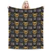 Fnaf Freddys Horror Game Bonnie Blanket Warm Cozy Fluffy  Throw Blankets for Sofa 50x60 Inch Multiple Sizes Quilt
