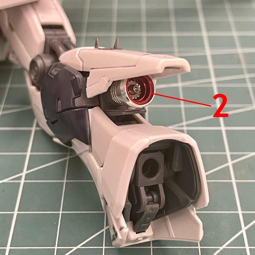 RG 1/144 RX-93 Nu Gundam Metal Vernier + Stainless Steel Parts + Decal Deluxe Edition Full Set (Silver + Red) [Parallel Import]