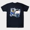 Asian Size Cotton Unisex Tshirt Print T-shirt The Hand T-shirt No-Cut Print Regular Fit