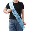 2019 New Newborn Party Decoration Baby Shower Sash Boy Girl Footprint Mom Favor Gift