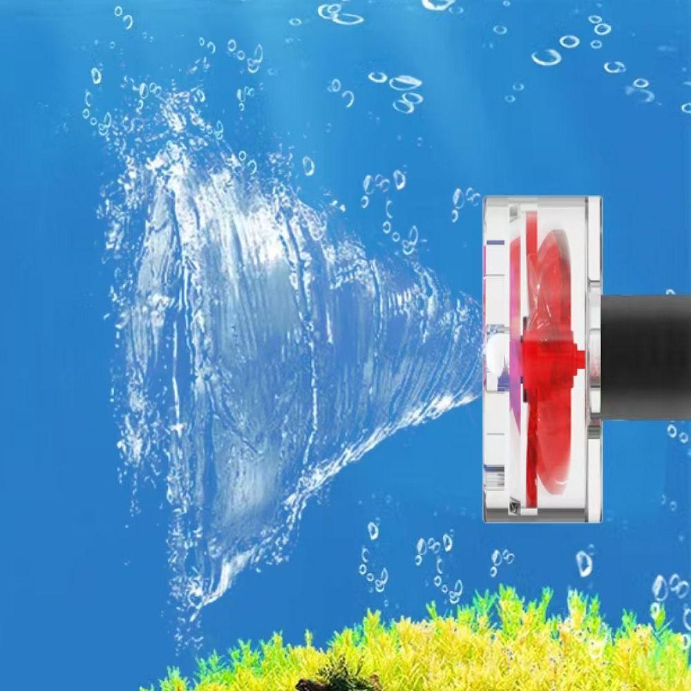 Zestaw wentylatora samonapędzającego 20MM/25MM Plastikowy Zdejmowany Wentylator Wylotowy Akwarium Proste Akcesoria Ekranu Filtra Akwariowego