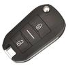 Jingyuqin Flip Remote Smart Car Key For Citroen C3 C4 Cactus Hella For Peugeot 208 301 508 5008 Expert 434MHZ ID46 PCF7941A Chip