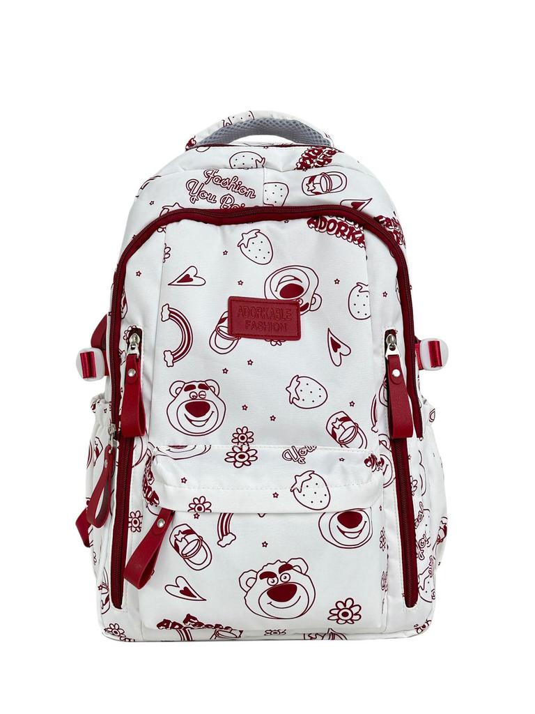 2025 Versatile Durable Backpack: Large Capacity for College & High School Students, Travel & Computer Use, Stylish Ins Design