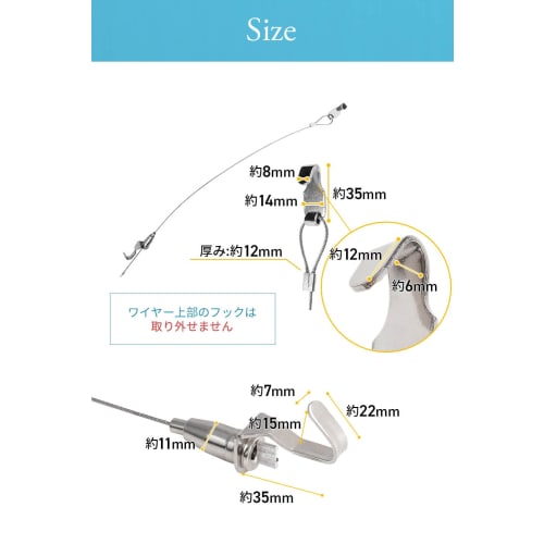 Road clover Picture Rail with Integrated Wire Hooks [Designed by an Interior Coordinator] 40kg Weight Capacity, Adjustable Height (1.0m Hooks x 1, 5,