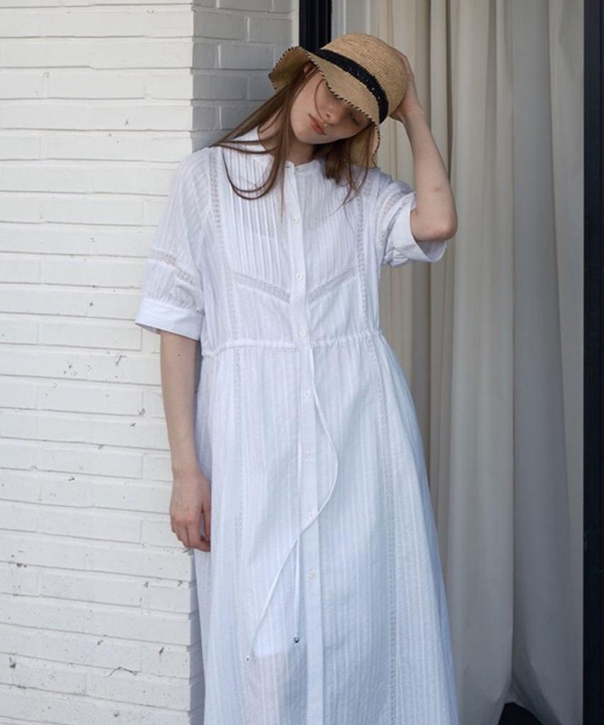 Baniseunyuyog Alien Lace Dress White