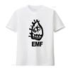 Rare EMF Alternative Rock Band Concert Tour Print T Shirt Vintage Washed Unisex Comfortable Streetwear Versatile