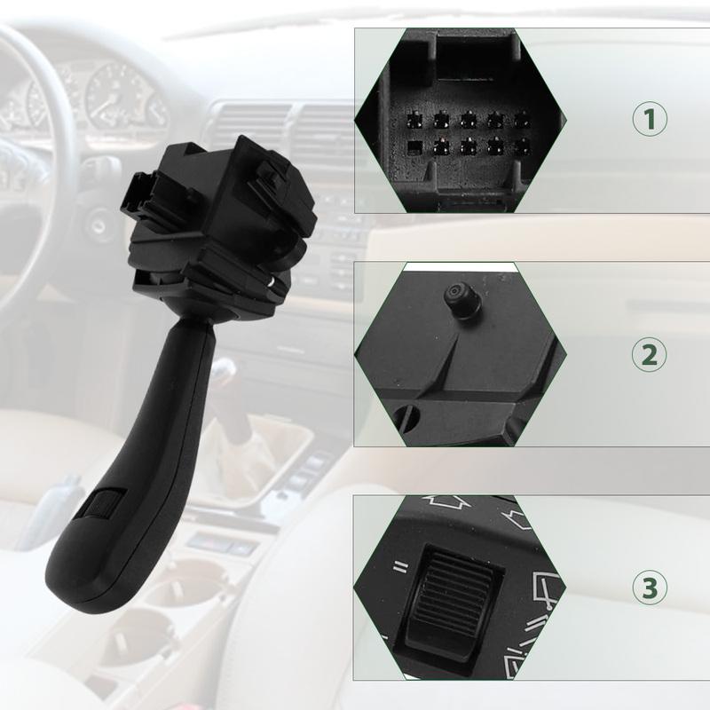 Car Windshield Wiper Switch 61318363669 for BMW 3 5 Series E83 E46 E39 Left Hand Drive