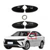 Car Rearview Side Mirror Cover Fit For Chevrolet Monza -Wing Cap Sticker Exterior Door Rear View Case Trim Carbon Fiber