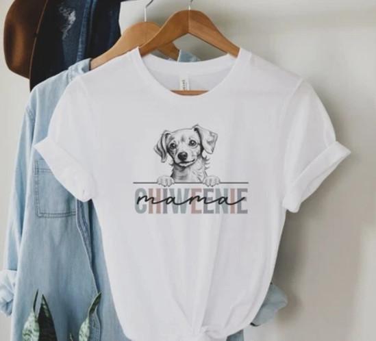 Chiweenie Dog Mom Shirt, Chiweenie Dog Tshirt, Chiweenie Owner Gift, Unisex T-Shirt M