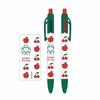 Nakajima Corporation Mechanical Pencil & Two-Color Ballpoint Pen, Fruit Pattern, 210159-25
