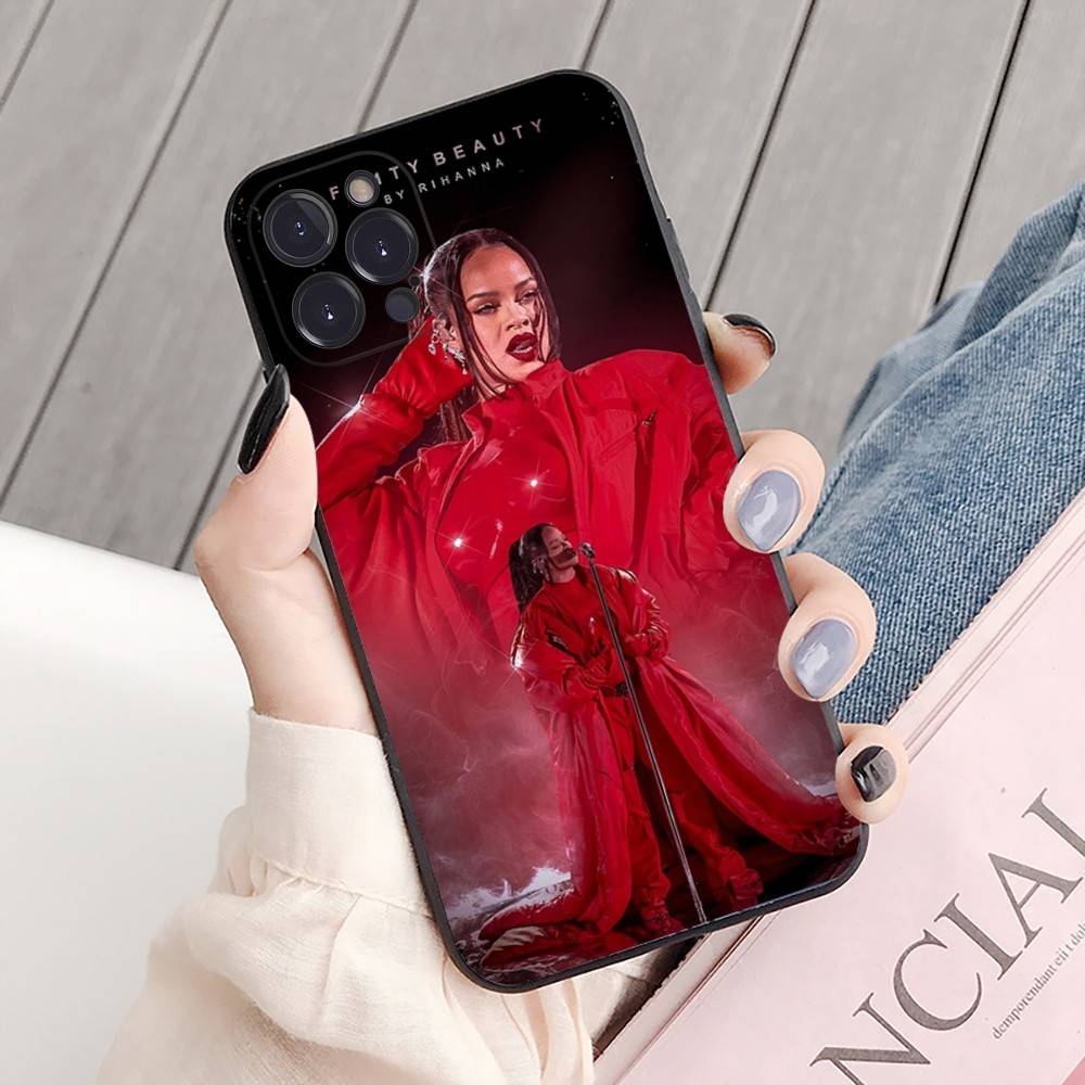 R-Rihanna Popular Singer Star Phone Case For IPhone 16 15 8 7 6 6S Plus X SE XR XS 14 11 12 13 Mini Pro Max Mobile Case