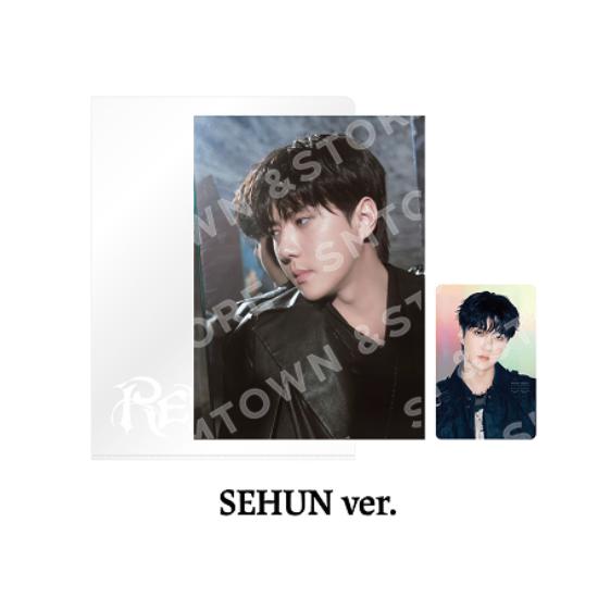 Pre-order EXO POP-UP REVERXE THE WORLD Postcard + Hologram Set