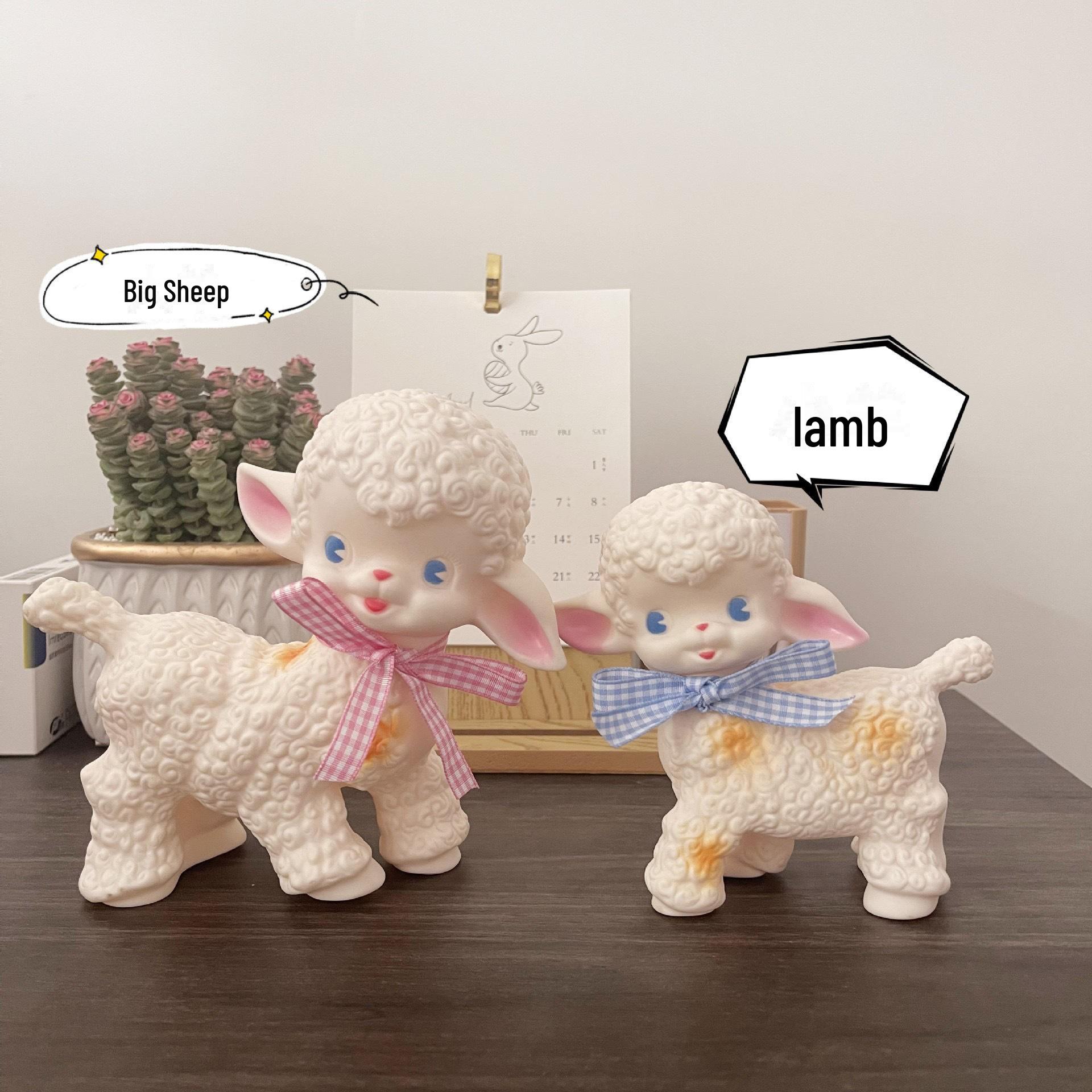 

Украшения в стиле ретро Showa Lamb: Милые настольные аксессуары для девочек, офиса и домашнего декора