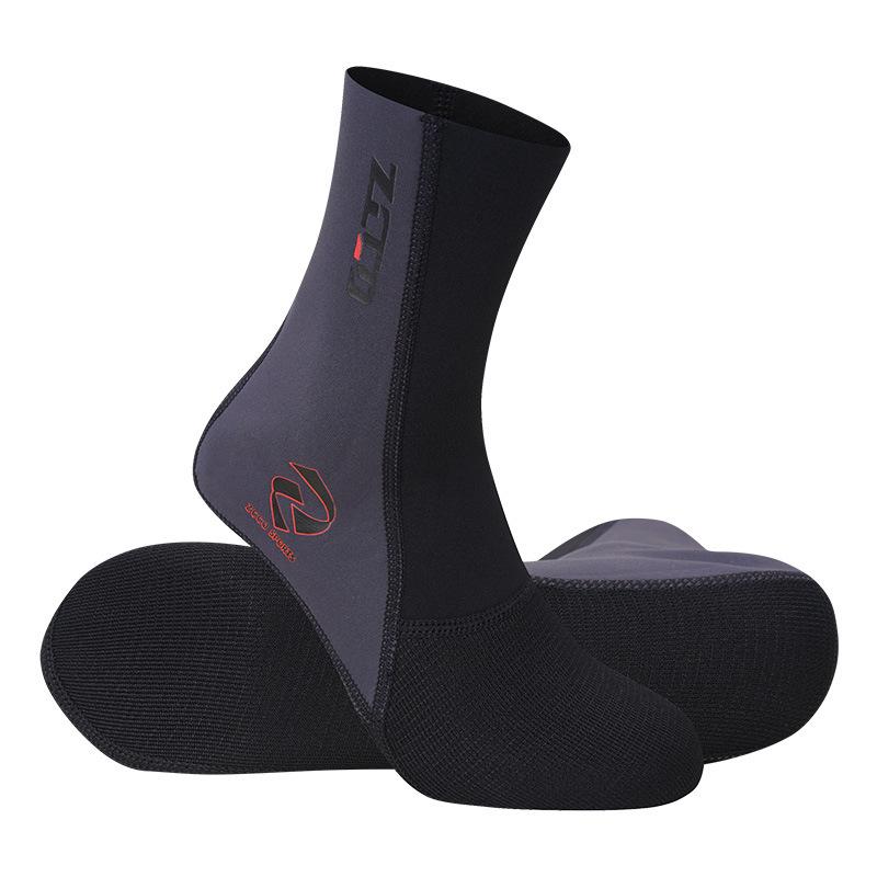 

ZCCO 1.5mm Non-Slip Diving Socks: Men s & Women s Warm Snorkeling & Swimming Beach Socks 41-42 сірий колір