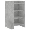 VidaXL Concrete Grey Buffet 45x35x75 Cm Engineered Wood, Cabinet, Sideboard, Storage Cabinet, Cupboard, 848384