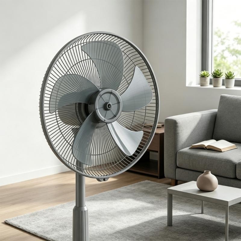 Haushalts-Standventilator Flügel 18 Zoll Kunststoff-Ventilatorflügel Elektrischer Ventilator Zubehör Für Langlebigen Einsatz Ausdauernd