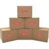 500/1000PCS English Fragile Stickers The Goods Please Handle With Care Warning Express Labels DIY Supplies Red Warning Sticker
