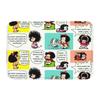 Cartoon Hübsches Mädchen Fußmatte Retro Mafalda Manga Vorderer Boden Eingangsbereich Matte Quino Manga Cartoon Badezimmer Teppich Küchenmatte