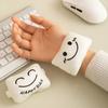 Cute Expression Wrist Rest Mini Pillow Support Comfortable Reduce Fatigue Anti-wear Wrist Protector Mouse Pad Office Supplies