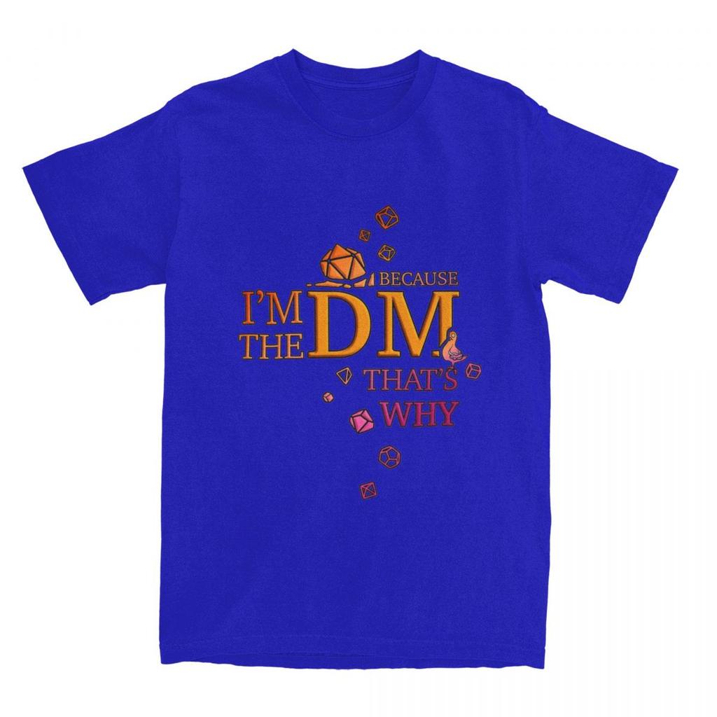 DM Dice Master Guide DnD Merch Shirt for Unisex Women Dungeon Dragon Game Amazing Cotton Printed Tee