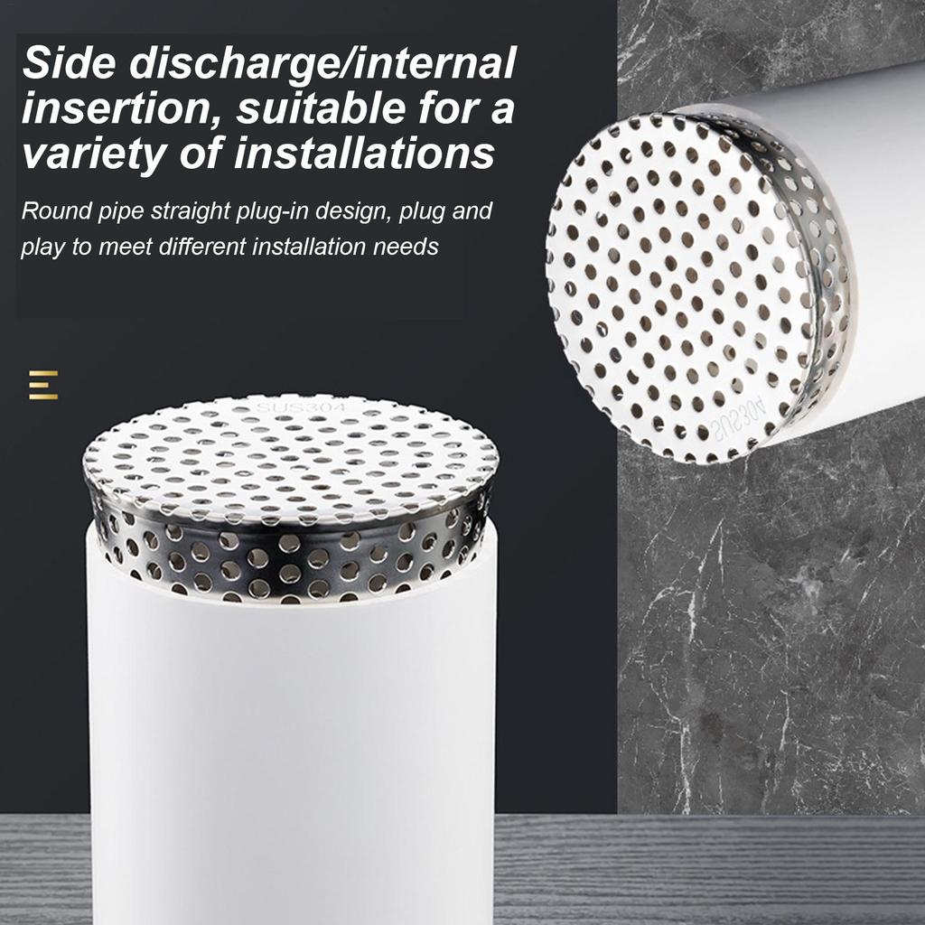 Stainless Steel Guards for Gutters Roof Anti-Blocking Drain Cover Gutter Cleaning Tool Gutter Guard Downspout for Preventing